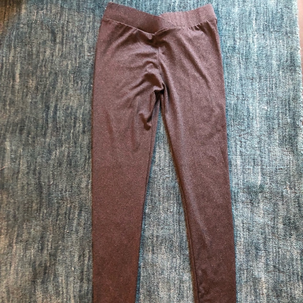Women's heather grey leggings